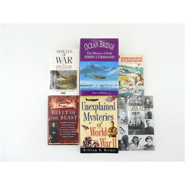 ASSORTED WWII MILITARY BOOK LOT