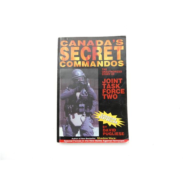 "CANADA'S SECRET COMMANDOS" BOOK