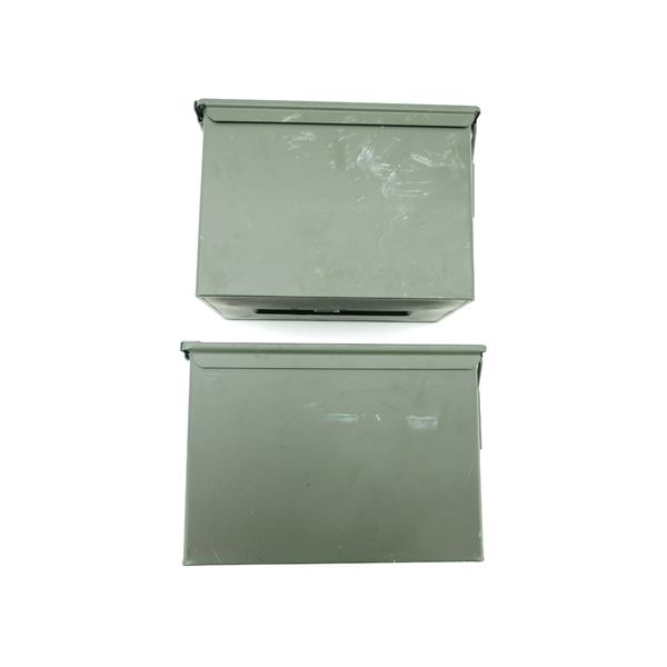 ASSORTED METAL AMMO TIN LOT