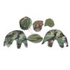 Image 1 : ASSORTED MILITARY SUN HAT, UTILITY CAP, HELMET COVERS, ETC. LOT