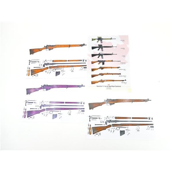ASSORTED LEE ENFIELD POSTERS LOT