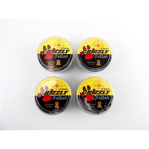 GRIZZLY .177 (4.5MM) PELLETS LOT