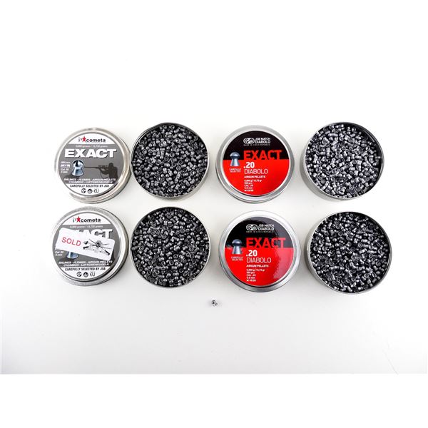 EXACT .20 (5MM) PELLETS LOT