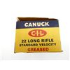 Image 3 : COLLECTIBLE CANUCK CIL .22 LR EMPTY AMMO BOX LOT