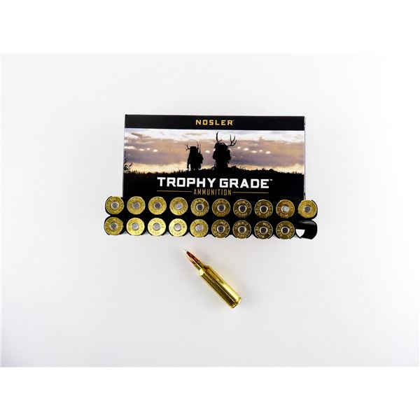NOSLER TROPHY GRADE .270 WSM AMMO LOT