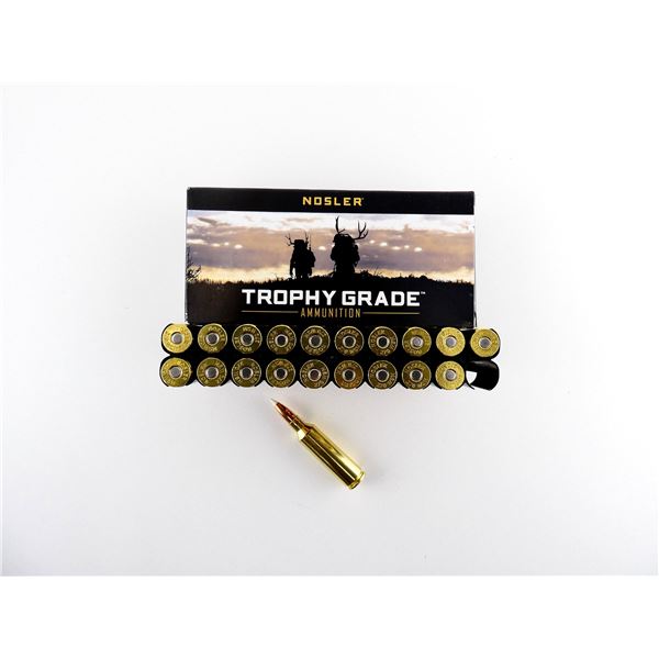 NOSLER TROPHY GRADE .270 WSM AMMO LOT
