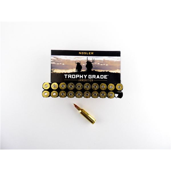 NOSLER TROPHY GRADE .270 WSM AMMO LOT