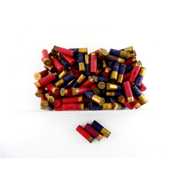 ASSORTED 12 GAUGE 2 3/4" AND 16 GAUGE 2 3/4" SHOT SHELL AMMO LOT
