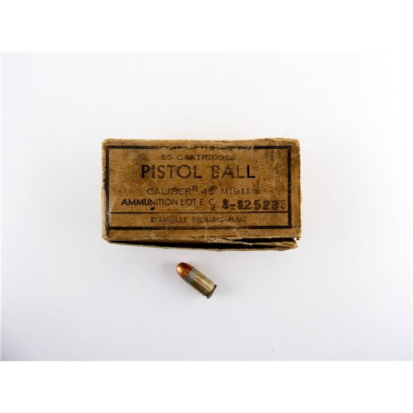 WWII U.S. MILITARY .45 M1911 AMMO LOT