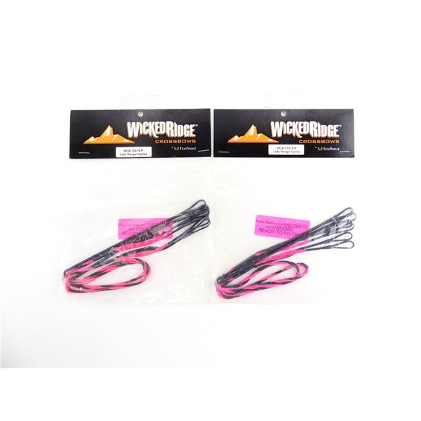 WICKED RIDGE HCA-13315-P LADY RANGER CABLES LOT
