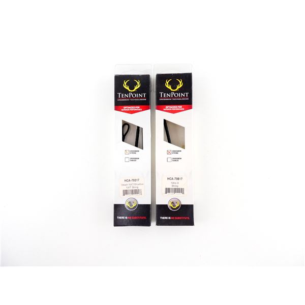 ASSORTED TEN POINT HCA-70517 NITRO X CROSSBOW STRING AND TEN POINT HCA-70317 STEALTH NXT/SHADOW NXT 