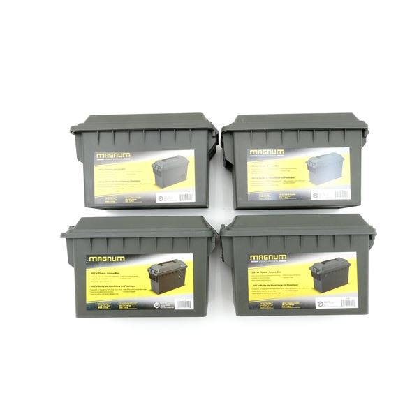 MAGNUM STORAGE DRY AMMO / STORAGE BOX LOT