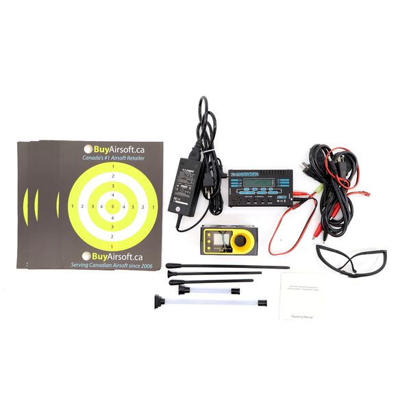 ASSORTED AIRSOFT ACCESSORIES LOT