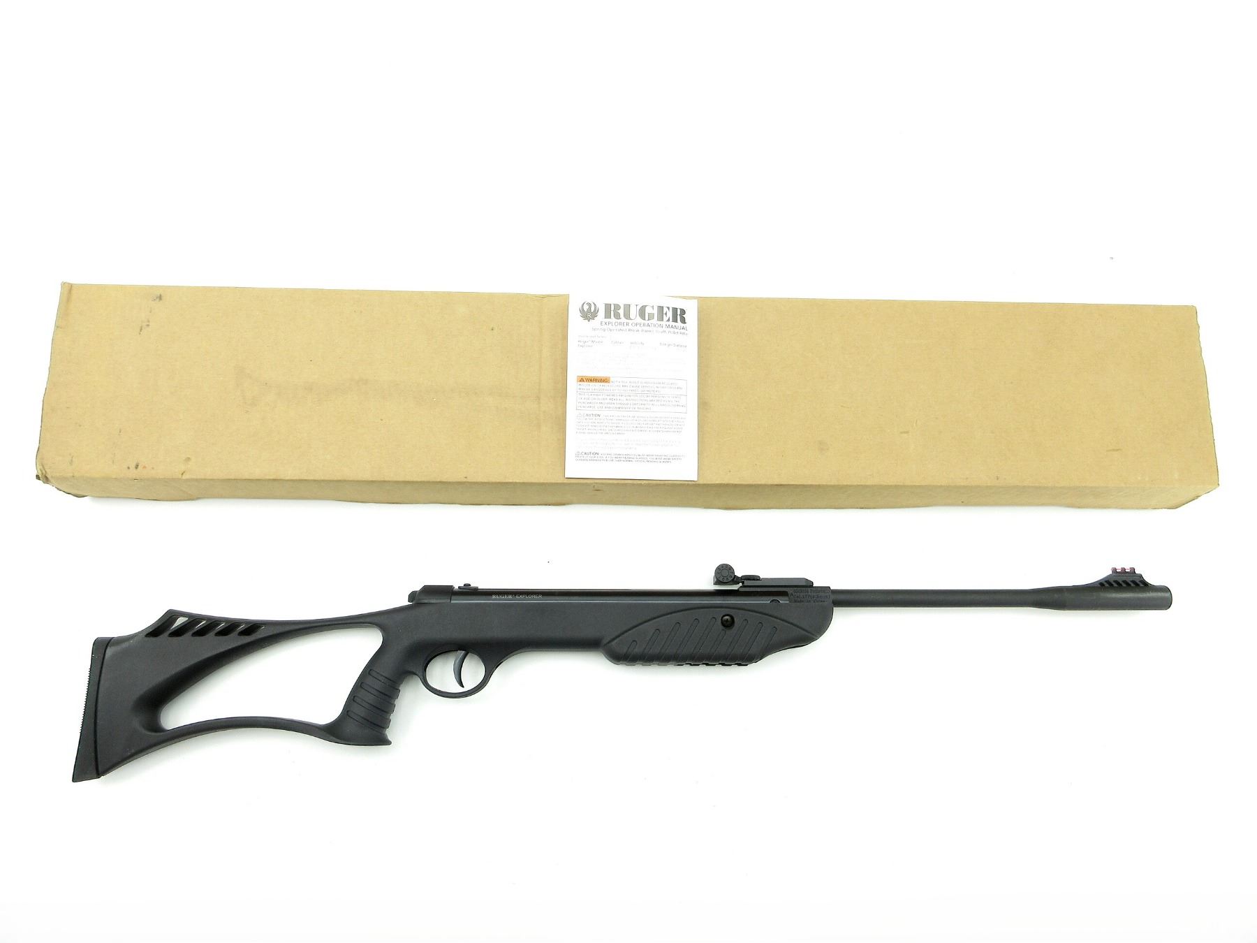 Explorer With Air Rifle RUGER EXPLORER .177 CAL. PELLET AIR RIFLE - Switzer's Auction ...