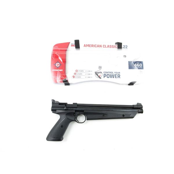 CROSMAN AMERICAN CLASSIC .22 CAL. PELLET AIR PISTOL