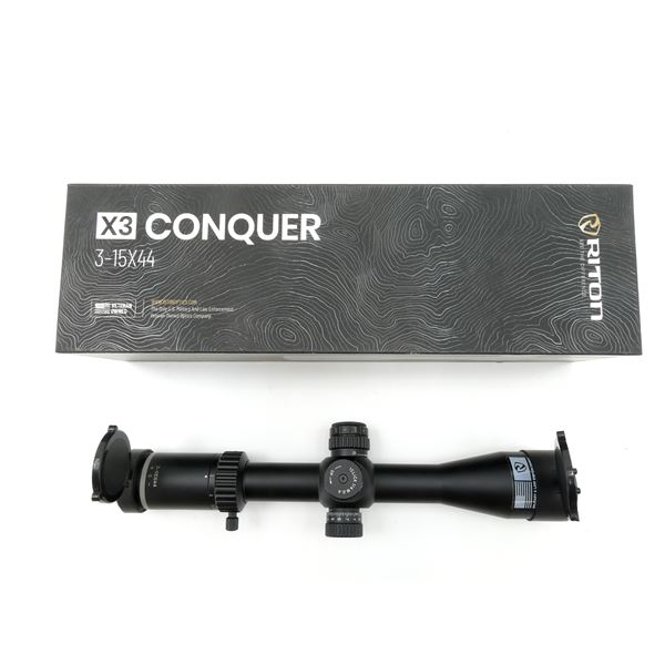 RITON X3 CONQUER 3-15X44MM SCOPE