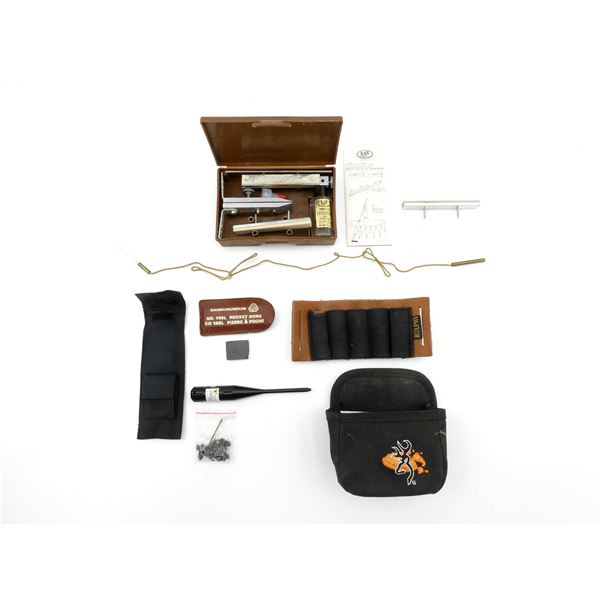 ASSORTED KNIFE SHARPENING STONES / ETC. LOT