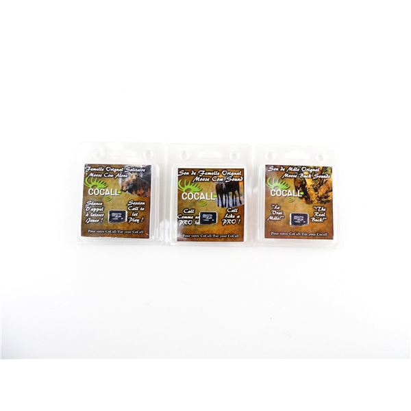 ASSORTED COCALL MICRO SD MOOSE CALL LOT