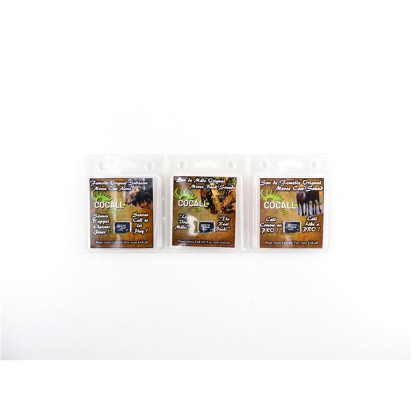 ASSORTED COCALL MICRO SD MOOSE CALL LOT
