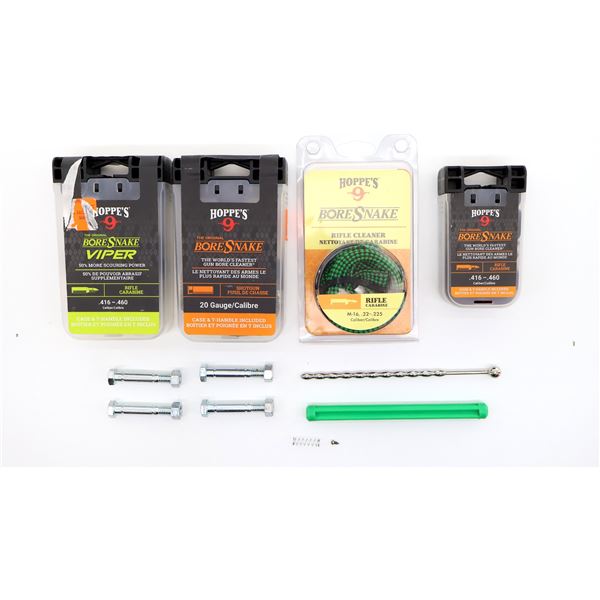 ASSORTED HOPPE'S BORE SNAKES LOT