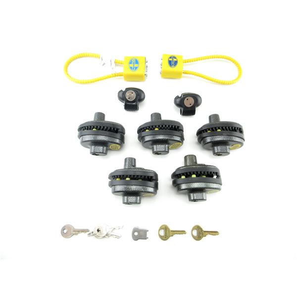 ASSORTED KEYED TRIGGER LOCKS LOT