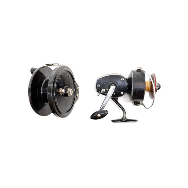 S&A "STEELITE" TROLLING / MOOCHING REEL AND SALTWATER SPINNING REEL LOT