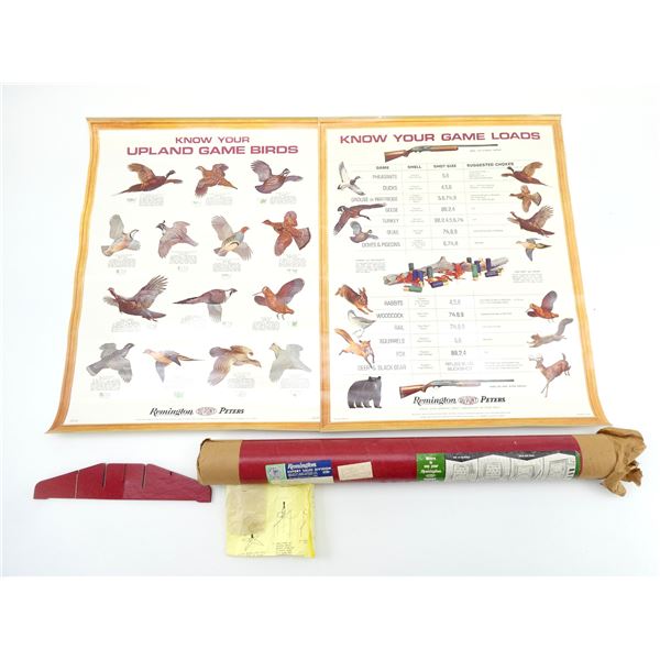 VINTAGE REMINGTON CHART DISPLAYS LOT