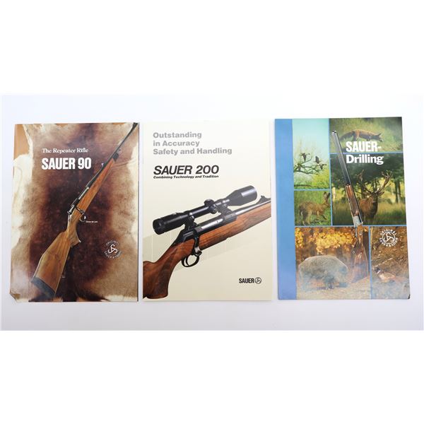 ASSORTED SAUER CATALOGUES LOT