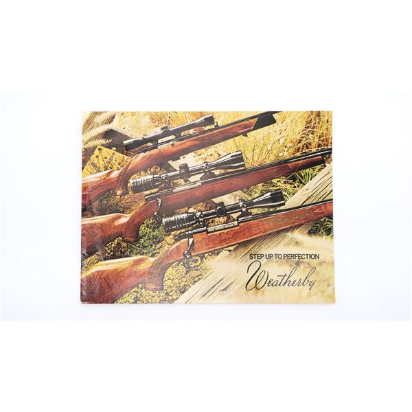 "STEP UP TO PERFECTION: WEATHERBY" CATALOGUE