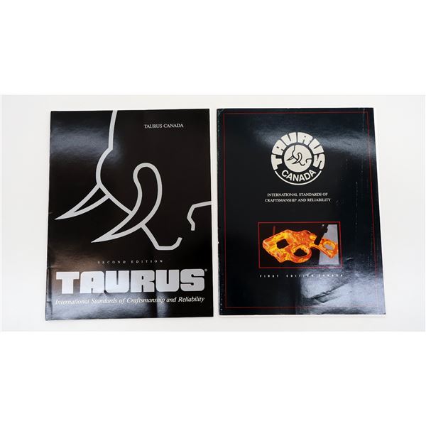 FIRST AND SECOND EDITION "TAURUS CANADA" CATALOGUES LOT