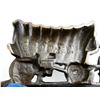 Image 3 : PIONEER CONESTOGA WAGON AND OXEN BOOKENDS LOT