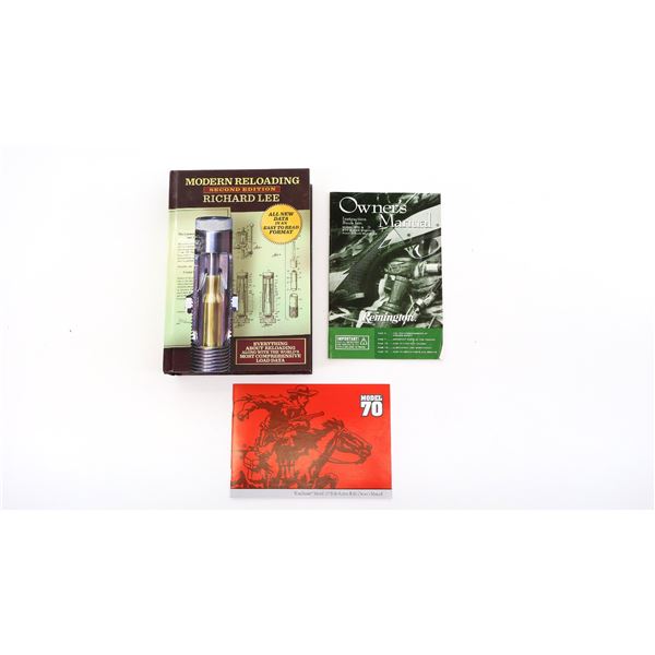 "MODERN RELOADING" SECOND EDITION AND ASSORTED OWNER'S MANUALS LOT