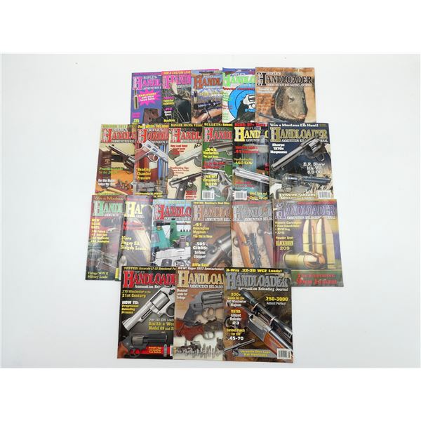ASSORTED "HANDLOADER: AMMUNITION RELOADING JOURNAL" MAGAZINES LOT