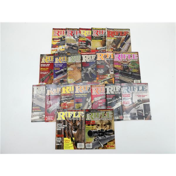 ASSORTED "RIFLE: SPORTING FIREARMS JOURNAL" MAGAZINES LOT