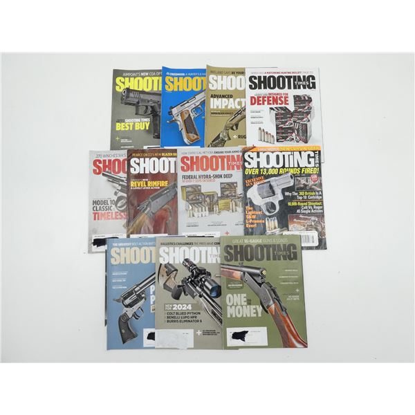 ASSORTED "SHOOTING TIMES" MAGAZINES LOT