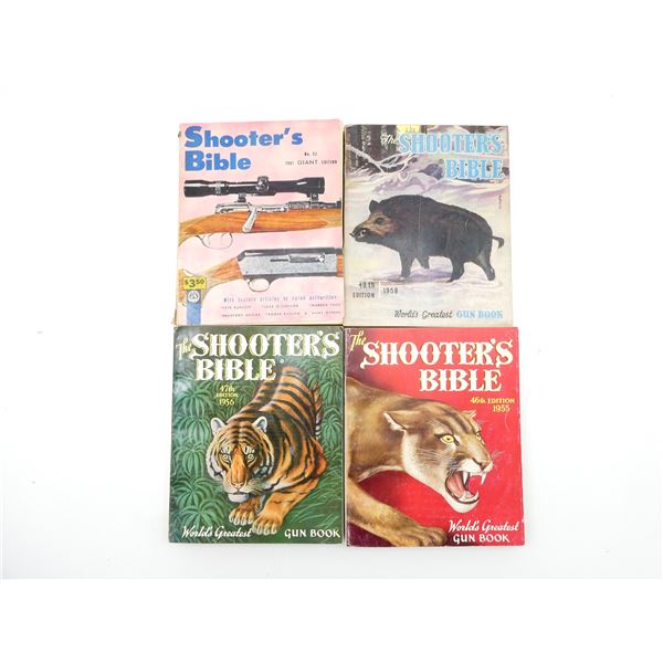 ASSORTED "SHOOTER'S BIBLE" CATALOGUES LOT