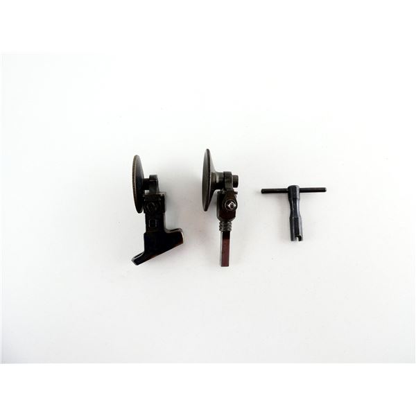 UNKNOWN GERMAN STYLE ADJUSTABLE TANG PEEP SIGHT LOT