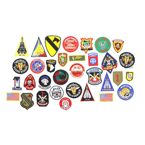 ASSORTED U.S. MILITARY AIRFORCE CREW / SQUADRON, ETC. BADGE LOT