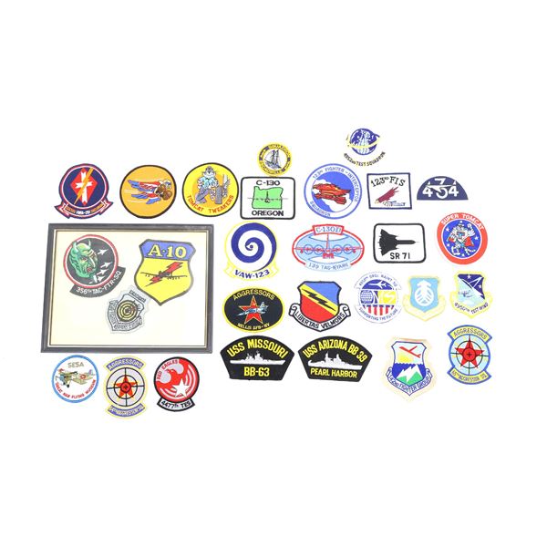 ASSORTED CANADIAN / U.S. MILITARY AIRFORCE CREW / SQUADRON ETC. BADGE LOT