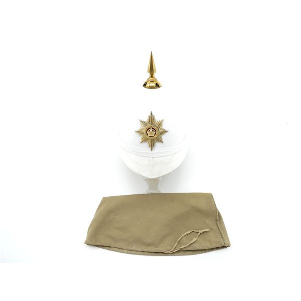 POST-1900 CANADIAN MILITARY PITH HELMET WITH COVER