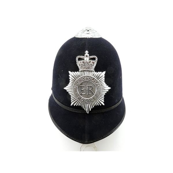 BRITISH METROPOLITAN POLICE BOBBY HELMET