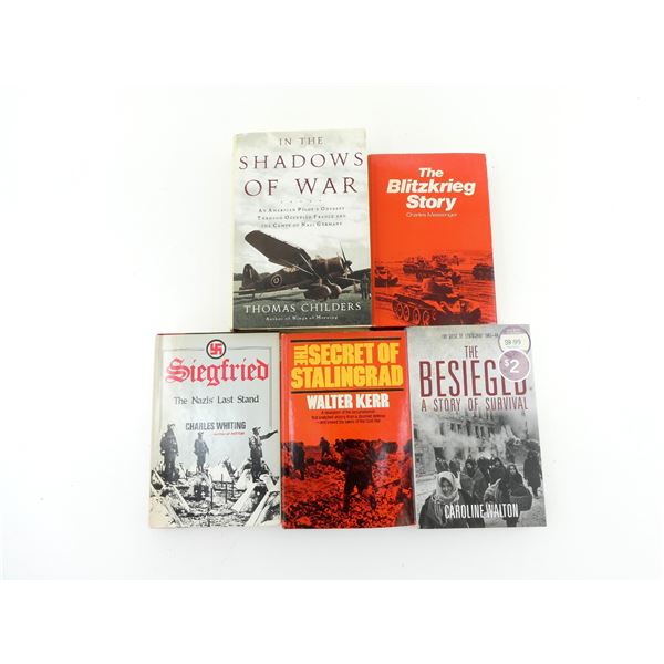 ASSORTED WWII MILITARY BOOK LOT