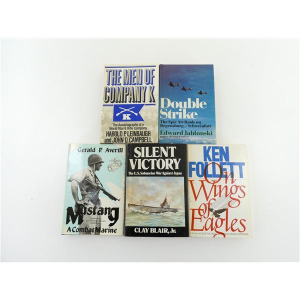ASSORTED WWII U.S. MILITARY BOOK LOT