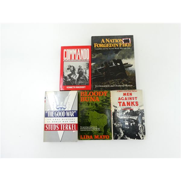 ASSORTED WWII MILITARY BOOK LOT