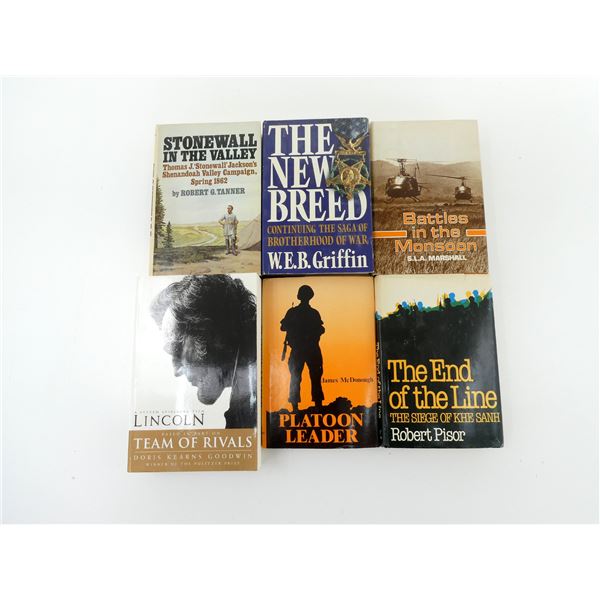 ASSORTED MILITARY BOOK LOT