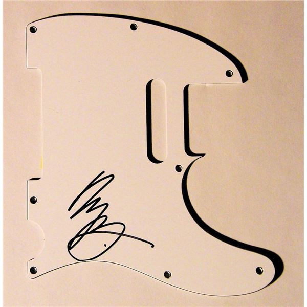 Neil Young signed pickguard