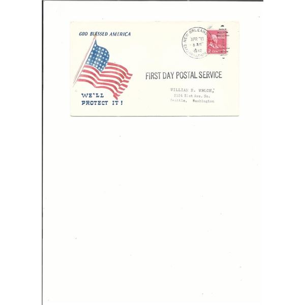 New Orleans - First Day Cover - 1942