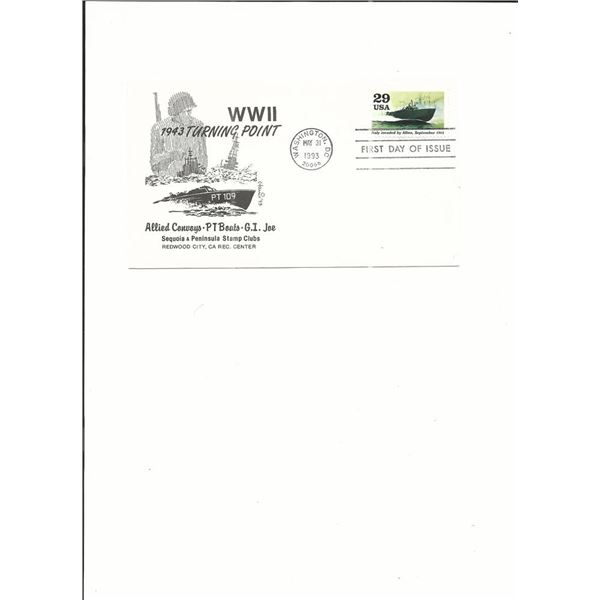 WWII 1943 Turning Point - First Day Cover - Washington D.C. - 1993