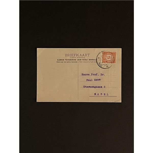 1922 Amsterdam First Day Cover