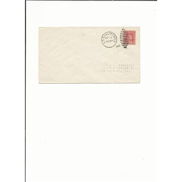 U.S.S. California - First Day Cover - 1931